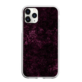 Чехол для iPhone 11 Pro Max матовый с принтом Мраморная текстура камня в городе Новоалтайск, Силикон |  | Тематика изображения на принте: абстрактный | бархатный | бордовый | камень | модный | мрамор | пурпурный | современный узор