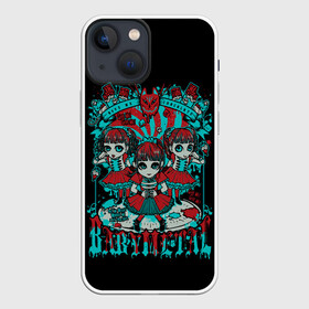 Чехол для iPhone 13 mini с принтом Blue BabyMetal в городе Новоалтайск,  |  | Тематика изображения на принте: alternative | baby metal | babymetal | metall | music | rock | альтернатива | каваий метал | металл | музыка | рок