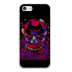 Чехол для iPhone 5/5S матовый с принтом Trio BabyMetal в городе Новоалтайск, Силикон | Область печати: задняя сторона чехла, без боковых панелей | Тематика изображения на принте: alternative | baby metal | babymetal | metall | music | rock | trio | альтернатива | девочки | каваий метал | металл | музыка | рок | трио
