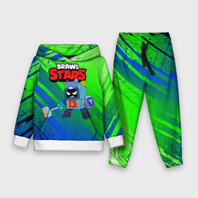 Детский костюм 3D (с толстовкой) с принтом Ash Brawl Stars Эш в городе Новоалтайск,  |  | ash | brawl | brawl stars | brawlstars | brawl_stars | аш | бравл | бравлстарс | эш