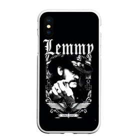 Чехол для iPhone XS Max матовый с принтом RIP Lemmy в городе Новоалтайск, Силикон | Область печати: задняя сторона чехла, без боковых панелей | alternative | metall | motorhead | music | rock | альтернатива | лемми | металл | моторхед | моторхэд | музыка | рок