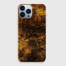 Чехол для iPhone 13 Pro Max с принтом Желто черная текстура камня в городе Новоалтайск,  |  | Тематика изображения на принте: вулканический | желтый | камень | модный | мрамор | мраморный узор | текстура камня | черный мрамор