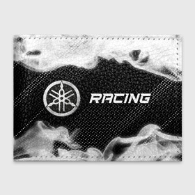 Обложка для студенческого билета с принтом Ямаха - Racing в городе Новоалтайск, натуральная кожа | Размер: 11*8 см; Печать на всей внешней стороне | auto | logo | moto | motor | pro | racing | symbol | yamaha | авто | автомобиль | гонки | знак | лого | логотип | логотипы | марка | машина | мото | мотоцикл | мотоциклы | символ | символы | ямаха