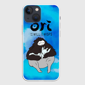 Чехол для iPhone 13 mini с принтом Ori and the Will of the Wisps в городе Новоалтайск,  |  | and the blind forest | naru | ori | ori and the will of the wisps | дух леса | игра ори | нару | ори | ори и блуждающие огоньки | ори и воля огоньков | ори и непроглядный лес | ори и слепой лес | ори он зе вил оф зе виспс