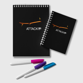 Блокнот с принтом ATTACK 30 Seconds to Mars в городе Новоалтайск, 100% бумага | 48 листов, плотность листов — 60 г/м2, плотность картонной обложки — 250 г/м2. Листы скреплены удобной пружинной спиралью. Цвет линий — светло-серый
 | 30 seconds to mars | 30 секунд до марса | 30 фстм | 30stm | 30сдм | jared leto | rock band | thirty seconds to mars | альтернативный | гранж | джаред лето | нео | пост | прогрессивный | рок группа | фети секондс ту марс | хард | шеннон