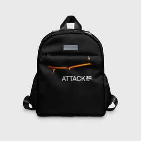 Детский рюкзак 3D с принтом ATTACK 30 Seconds to Mars в городе Новоалтайск, 100% полиэстер | лямки с регулируемой длиной, сверху петелька, чтобы рюкзак можно было повесить на вешалку. Основное отделение закрывается на молнию, как и внешний карман. Внутри дополнительный карман. По бокам два дополнительных кармашка | 30 seconds to mars | 30 секунд до марса | 30 фстм | 30stm | 30сдм | jared leto | rock band | thirty seconds to mars | альтернативный | гранж | джаред лето | нео | пост | прогрессивный | рок группа | фети секондс ту марс | хард | шеннон