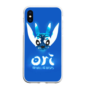 Чехол для iPhone XS Max матовый с принтом Ori and the Will of the Wisps в городе Новоалтайск, Силикон | Область печати: задняя сторона чехла, без боковых панелей | adventure | computer game | head | ori | ori and the will of the wisps | spirit of the forest | tree | голова | дерево | дух леса | компьютерная игра | ори | ори и блуждающие огоньки | приключения