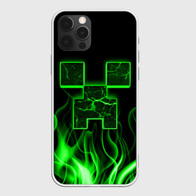 Чехол для iPhone 12 Pro Max с принтом MINECRAFT TEXTURE FIRE в городе Новоалтайск, Силикон |  | creeper | fire | game | minecraft | железо | игра | компьютерная | крипер | криппер | майн | майнкрафт | огонь | пламя | текстура