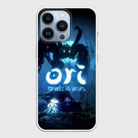 Чехол для iPhone 13 Pro с принтом Крик, Ори и Ку в городе Новоалтайск,  |  | adventure | computer game | ori | ori and the will of the wisps | shriek | spirit of the forest | дух леса | компьютерная игра | крик | ори | ори и блуждающие огоньки | приключения
