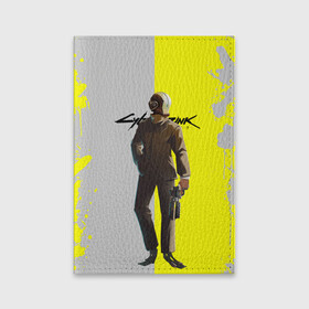 Обложка для паспорта матовая кожа с принтом CYBERPUNK 2077 | КИБЕРПАНК (Z) в городе Новоалтайск, натуральная матовая кожа | размер 19,3 х 13,7 см; прозрачные пластиковые крепления | cd project red | cyberpunk 2077 | keanu reeves | samurai | vi | арасака | ви | киану ривз | киберпанк 2077 | найт сити | самураи