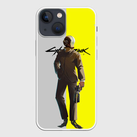 Чехол для iPhone 13 mini с принтом CYBERPUNK 2077 | КИБЕРПАНК (Z) в городе Новоалтайск,  |  | cd project red | cyberpunk 2077 | keanu reeves | samurai | vi | арасака | ви | киану ривз | киберпанк 2077 | найт сити | самураи