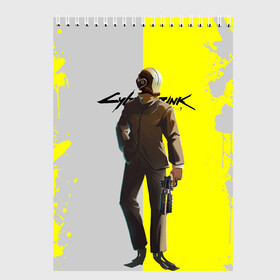 Скетчбук с принтом CYBERPUNK 2077 | КИБЕРПАНК (Z) в городе Новоалтайск, 100% бумага
 | 48 листов, плотность листов — 100 г/м2, плотность картонной обложки — 250 г/м2. Листы скреплены сверху удобной пружинной спиралью | Тематика изображения на принте: cd project red | cyberpunk 2077 | keanu reeves | samurai | vi | арасака | ви | киану ривз | киберпанк 2077 | найт сити | самураи