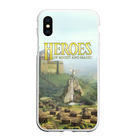 Чехол для iPhone XS Max матовый с принтом Оплот | Heroes of Might and Magic 3 (Z) в городе Новоалтайск, Силикон | Область печати: задняя сторона чехла, без боковых панелей | heroes | heroes of might and magic | hom | oldskull | герои | герои меча | герои меча и магии | олдскулл | оплот