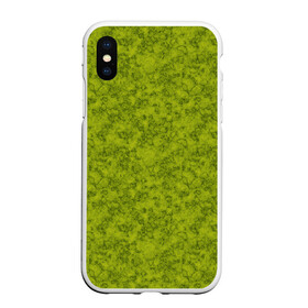 Чехол для iPhone XS Max матовый с принтом Зеленый мраморный узор  в городе Новоалтайск, Силикон | Область печати: задняя сторона чехла, без боковых панелей | зеленый | зеленый мрамор | каменный | модный | мраморный | современный
