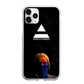 Чехол для iPhone 11 Pro матовый с принтом MARS IS COMING 30StM в городе Новоалтайск, Силикон |  | 30 seconds to mars | 30 секунд до марса | 30 фстм | 30stm | 30сдм | jared leto | rock band | thirty seconds to mars | альтернативный | гранж | джаред лето | нео | пост | прогрессивный | рок группа | фети секондс ту марс | хард | шеннон
