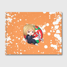 Альбом для рисования с принтом Yachi Hitoka | Haikyu | Волейбол (Z) в городе Новоалтайск, 100% бумага
 | матовая бумага, плотность 200 мг. | Тематика изображения на принте: haikuu | haikyu | haikyuu | yachi hitoka | волейбол | спортивная манга | хайку | хайкю