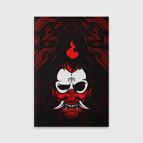 Обложка для паспорта матовая кожа с принтом DEMON | CYBERPUNK 2077 | КИБЕРПАНК (Z) в городе Новоалтайск, натуральная матовая кожа | размер 19,3 х 13,7 см; прозрачные пластиковые крепления | cd project red | cyberpunk 2077 | demon | keanu reeves | samurai | vi | арасака | ви | демон | киану ривз | киберпанк 2077 | найт сити | самураи