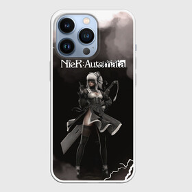 Чехол для iPhone 13 Pro с принтом 2B | Nier Automata (Z) в городе Новоалтайск,  |  | Тематика изображения на принте: automata | bayonetta | drakengard | nier | nier automata | rpg | yorha | yorha 2b | ёорха | йорха | компьютерная игра | ниер | ниэр | рпг