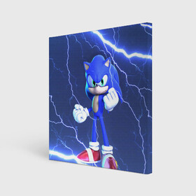 Холст квадратный с принтом SONIC | СОНИК | СИНИЙ ЁЖ (Z) в городе Новоалтайск, 100% ПВХ |  | Тематика изображения на принте: blaze the cat | hedgehog | sega | silver | sonic | speed sonic | быстрый ёж | ёж соник | метал соник | сега | сильвер | синий ёж | соник