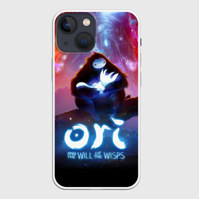Чехол для iPhone 13 mini с принтом Ori and the Will of the Wisps в городе Новоалтайск,  |  | adventure | asleep | forest spirit | naru | night | ori and the will of the wisps | orient | pc game | volcanic eruption | дух леса | извержение вулкана | компьютерная игра | нару | ночь | ори | ори и блуждающие огоньки | приключения | спит