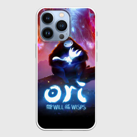 Чехол для iPhone 13 Pro с принтом Ori and the Will of the Wisps в городе Новоалтайск,  |  | adventure | asleep | forest spirit | naru | night | ori and the will of the wisps | orient | pc game | volcanic eruption | дух леса | извержение вулкана | компьютерная игра | нару | ночь | ори | ори и блуждающие огоньки | приключения | спит