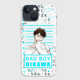 Чехол для iPhone 13 mini с принтом ТООРУ ОЙКАВА   OIKAWA TORU в городе Новоалтайск,  |  | Тематика изображения на принте: anime | aoba johsai. | haikyu | manga | oikawa toru | аниме | аобаджосай | волейбол | герой | манга | персонаж | тоору ойкава