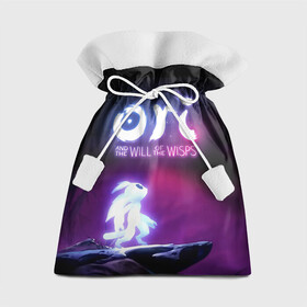Подарочный 3D мешок с принтом Ori and the Will of the Wisps в городе Новоалтайск, 100% полиэстер | Размер: 29*39 см | Тематика изображения на принте: adventure | computer game | looks to the sky | ori | ori and the will of the wisps | spirit of the forest | в небо | дух леса | компьютерная игра | ори | ори и блуждающие огоньки | приключения | смотрит