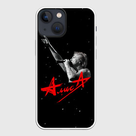 Чехол для iPhone 13 mini с принтом АлисА Константин Кинчев в городе Новоалтайск,  |  | alisa band | konstantin kinchev | rock group | алиса | альтернативный метал | группа | индастриал метал | кинчев | константин кинчев | новая волна | панк рок | постпанк | рок группа | рок н ролл | российская | советская