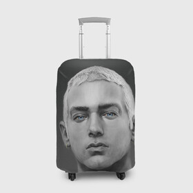Чехол для чемодана 3D с принтом EMINEM | ЭМИНЕМ (Z) в городе Новоалтайск, 86% полиэфир, 14% спандекс | двустороннее нанесение принта, прорези для ручек и колес | eminem | hip hop | rap | еминем | зарубежный реп | реп | рэп | эминем