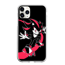 Чехол для iPhone 11 Pro матовый с принтом SONIC X | DARK SONIC (Z) в городе Новоалтайск, Силикон |  | dark sonic | hedgehog | sega | sonic | sonic x | speed sonic | быстрый ёж | дарк соник | ёж соник | сега | соник | черный ёж | черный соник