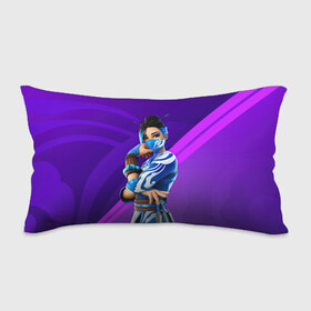 Подушка 3D антистресс с принтом Fortnite Blue Jade в городе Новоалтайск, наволочка — 100% полиэстер, наполнитель — вспененный полистирол | состоит из подушки и наволочки на молнии | art | blue jade | character | fortnite | game | skin | арт | игра | персонаж | синяя джейд | скин | фортнайт