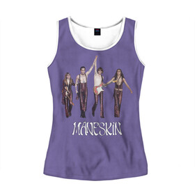 Женская майка 3D Maneskin. Zitti e buoni: в городе Новоалтайск, 100% полиэстер | круглая горловина, прямой силуэт, длина до линии бедра | eurovision | maneskin | zitti e buoni | манескин | песня победитель евровидения | песня с евровидения | текст на спине | текст песни