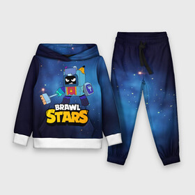Детский костюм 3D (с толстовкой) с принтом Ash Brawl Stars Эш в городе Новоалтайск,  |  | ash | brawl | brawl stars | brawlstars | brawl_stars | аш | бравл | бравлстарс | эш