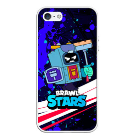 Чехол для iPhone 5/5S матовый с принтом злой ЭШ Ash Brawl Stars  в городе Новоалтайск, Силикон | Область печати: задняя сторона чехла, без боковых панелей | ash | brawl | brawl stars | brawlstars | brawl_stars | аш | бравл | бравлстарс | эш