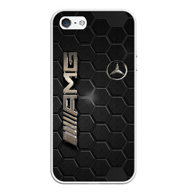 Чехол для iPhone 5/5S матовый с принтом MERCEDES LOGO BRONZE в городе Новоалтайск, Силикон | Область печати: задняя сторона чехла, без боковых панелей | Тематика изображения на принте: amg | mercedes | авто | автомобиль | иномарка | логотип | машина | мерс | мерседес | соты | стальная броня | текстура