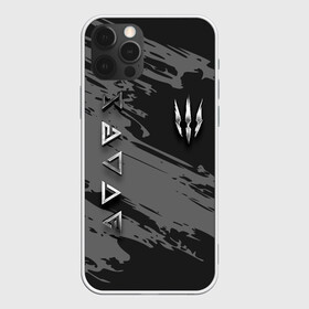 Чехол для iPhone 12 Pro Max с принтом THE WITCHER SILVER LOGO в городе Новоалтайск, Силикон |  | the witcher | ведьмак | витчер | зе витчер | зе вичер | игра | компьютерная игра | лого | логотип | серебро