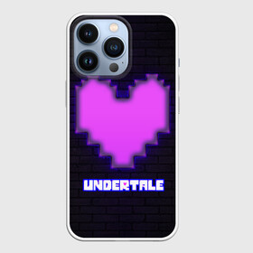 Чехол для iPhone 13 Pro с принтом UNDERTALE PURPLE HEART в городе Новоалтайск,  |  | Тематика изображения на принте: sans | undertale | андертале | андертейл | игра | подземная история | подземная сказка | санс | сердце | ундертале