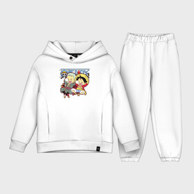 Детский костюм хлопок Oversize с принтом Малыши Зоро и Луффи One Piece в городе Новоалтайск,  |  | Тематика изображения на принте: anime | manga | monkey d. luffy | one piece | zoro roronoa | аниме | большой куш | ван пис | вон пис | зородзюро | луфи | луффи | манга | манки д. луффи | мечник | мугивара | охотник на пиратов | пират | ронин | ророноа зоро