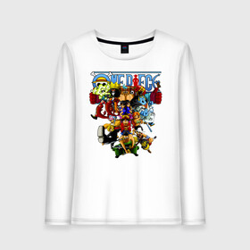 Женский лонгслив хлопок с принтом One Piece. Большой куш в городе Новоалтайск, 100% хлопок |  | anime | manga | monkey d. luffy | one piece | аниме | большой куш | ван пис | вон пис | гол д. роджер | кайдо | король пиратов | луфи | луффи | манга | манки д. луффи | нами | нико робин | пират | портгас д. эйс | ророноа зоро