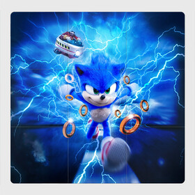 Магнитный плакат 3Х3 с принтом SONIC | СИНИЙ ЁЖ (Z) в городе Новоалтайск, Полимерный материал с магнитным слоем | 9 деталей размером 9*9 см | blaze the cat | hedgehog | sega | silver | sonic | speed sonic | быстрый ёж | ёж соник | метал соник | сега | сильвер | синий ёж | соник