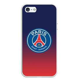 Чехол для iPhone 5/5S матовый с принтом PSG | ПСЖ / PARIS SAINT GERMAIN в городе Новоалтайск, Силикон | Область печати: задняя сторона чехла, без боковых панелей | Тематика изображения на принте: paris saint germain | psg | saint | sport | париж | псг | спорт | футбол