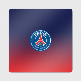 Магнит виниловый Квадрат с принтом PSG | ПСЖ / PARIS SAINT GERMAIN в городе Новоалтайск, полимерный материал с магнитным слоем | размер 9*9 см, закругленные углы | Тематика изображения на принте: paris saint germain | psg | saint | sport | париж | псг | спорт | футбол