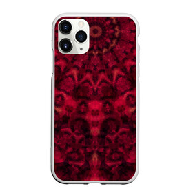 Чехол для iPhone 11 Pro матовый с принтом Модный абстрактный узор в городе Новоалтайск, Силикон |  | Тематика изображения на принте: абстрактный | калейдоскоп | красный | молодежный | популярный | современный | темный