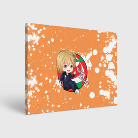 Холст прямоугольный с принтом Yachi Hitoka | Haikyu | Волейбол (Z) в городе Новоалтайск, 100% ПВХ |  | haikuu | haikyu | haikyuu | yachi hitoka | волейбол | сёё | сёё хината | спортивная манга | хайку | хайкю | хината