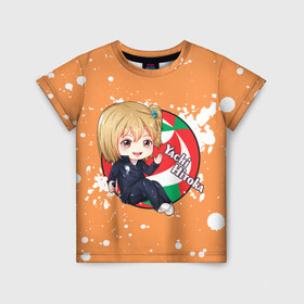 Детская футболка 3D с принтом Yachi Hitoka | Haikyu | Волейбол (Z) в городе Новоалтайск, 100% гипоаллергенный полиэфир | прямой крой, круглый вырез горловины, длина до линии бедер, чуть спущенное плечо, ткань немного тянется | haikuu | haikyu | haikyuu | yachi hitoka | волейбол | сёё | сёё хината | спортивная манга | хайку | хайкю | хината
