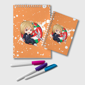 Блокнот с принтом Yachi Hitoka | Haikyu | Волейбол (Z) в городе Новоалтайск, 100% бумага | 48 листов, плотность листов — 60 г/м2, плотность картонной обложки — 250 г/м2. Листы скреплены удобной пружинной спиралью. Цвет линий — светло-серый
 | Тематика изображения на принте: haikuu | haikyu | haikyuu | yachi hitoka | волейбол | сёё | сёё хината | спортивная манга | хайку | хайкю | хината