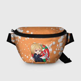 Поясная сумка 3D с принтом Yachi Hitoka | Haikyu | Волейбол (Z) в городе Новоалтайск, 100% полиэстер | плотная ткань, ремень с регулируемой длиной, внутри несколько карманов для мелочей, основное отделение и карман с обратной стороны сумки застегиваются на молнию | haikuu | haikyu | haikyuu | yachi hitoka | волейбол | сёё | сёё хината | спортивная манга | хайку | хайкю | хината
