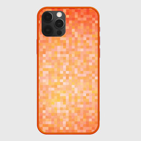 Чехол для iPhone 12 Pro Max с принтом Оранжевая пиксель абстракция в городе Новоалтайск, Силикон |  | halloween | pixel art | абстракция | оранжевый | осенний | пиксели | пиксель арт | пиксельный | рыжий | хэллоуин