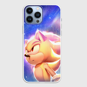 Чехол для iPhone 13 Pro Max с принтом SONIC | СОНИК (Z) в городе Новоалтайск,  |  | Тематика изображения на принте: blaze the cat | hedgehog | sega | silver | sonic | speed sonic | быстрый ёж | ёж соник | метал соник | сега | сильвер | синий ёж | соник