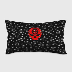 Подушка 3D антистресс с принтом GEARS OF WAR | ПАТТЕРН | ШЕСТЕРЕНКИ (Z) в городе Новоалтайск, наволочка — 100% полиэстер, наполнитель — вспененный полистирол | состоит из подушки и наволочки на молнии | gears | gears 5 | gears of war | gears of war 5 | имульсия | механизмы войны | шестерёнка | шестерёнки | шестерня